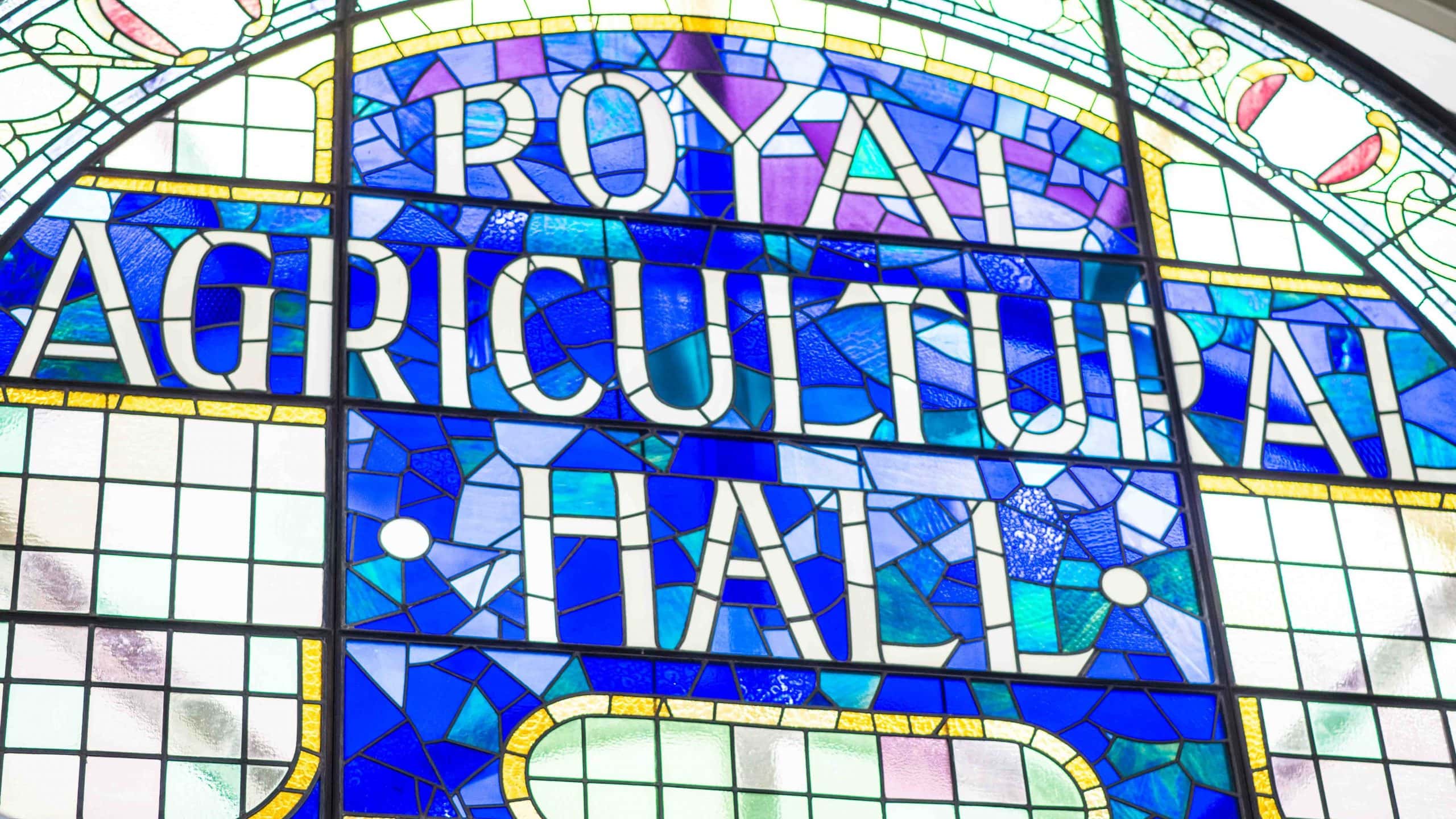 history of the business design centre royal agricultural hall sign